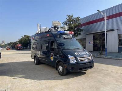 應(yīng)急通訊指揮車 福特全順移動指揮與無人機(jī)協(xié)同的全面保障